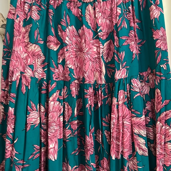Anthropologie Able the Label elastic waist skirt in the most beautiful colors. S - Picture 4 of 7